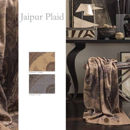 Покрывало и декоративные подушки Jaipur Plaid от SVAD DONDI