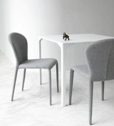 Дизайнерский кожаный стул Soffio TS итальянской фабрики Midj Design 