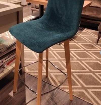 Барный стул NATURAL ZEBRA POP итальянской фабрики SCAB Design